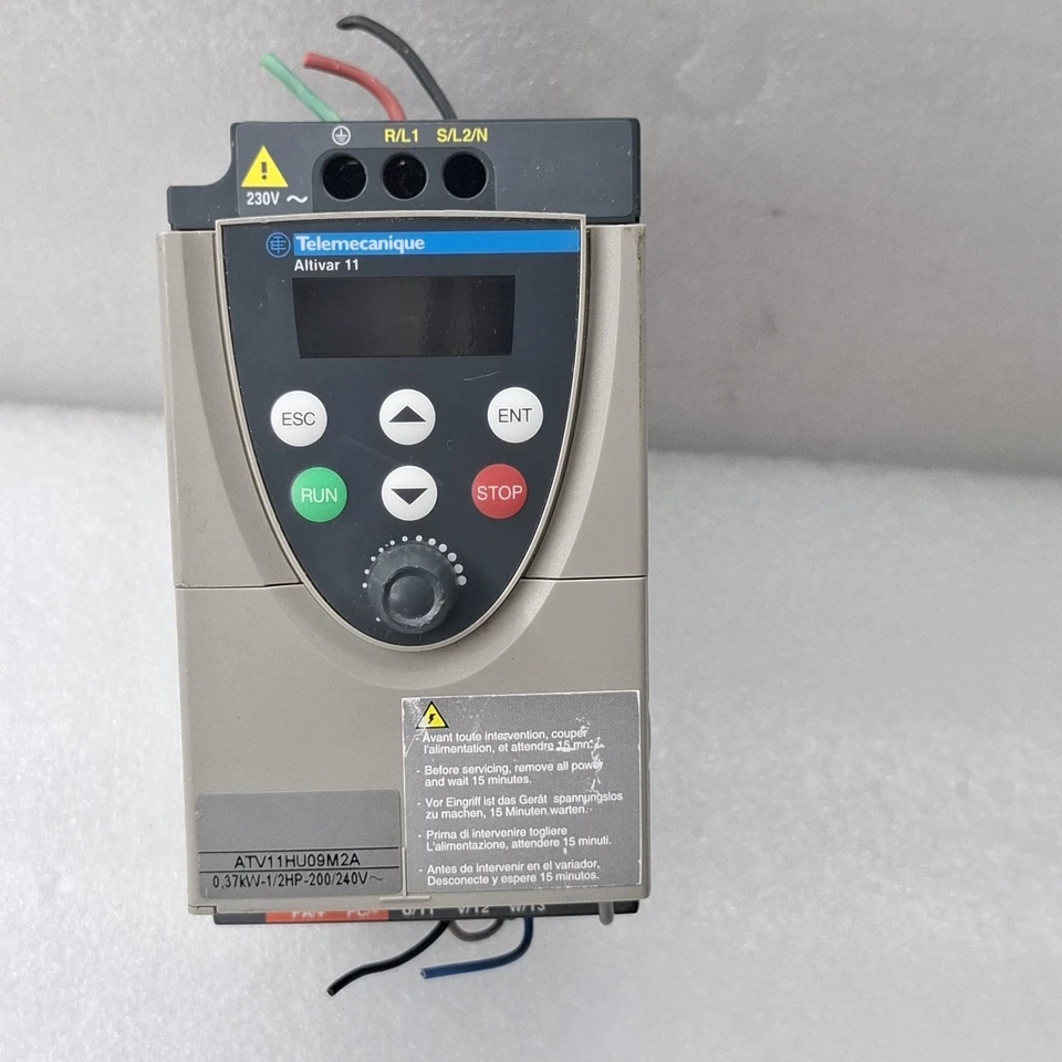 TELEMECANIQUE ALTIVAR11 ATV11HU09M2A 0.37kW-1/2HP